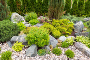 Ein Steingarten ist ein ästhetischer Genuss und bringt viel Freude. Foto © scaliger stock adobe
