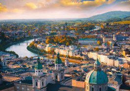 Ein Trip durch Österreich lohnt garantiert – hier ein Blick auf die Stadt Salzburg. Foto © SASITHORN stock adobe